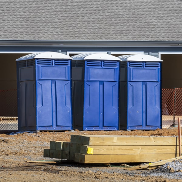 how do you dispose of waste after the portable toilets have been emptied in Allen NE